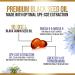 Premium Cold-Pressed Black Seed Oil Capsules 1000mg - Immune & Brain Support - Non-GMO - 60 Count - Buy Online on GoSupps.com