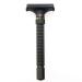 WEISHI Safety Razor Matte Black Butterfly Open Double Edge Adjustable Razor Matte Black