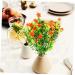 TOPBATHY 12 Pcs Simulation Camellia Eucalyptus Garland Vines Decor Office Decor Artificial Branches Faux Plants Indoor Artificial Flower Bouquet Vine Decor Artificial Leaf Household Plastic Orangex2pcs 13x13x30cmx2pcs - Buy Online on GoSupps.com