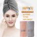 Luxury 2 Pack Large Hair Towel Wrap for Women | Anti-Frizz, Super Absorbent, Fast Drying | Elastic Strap, Ultra-Soft | Ideal for Wet, Curly, Long & Thick Hair | Pink Gray - Buy Online on GoSupps.com
