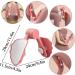 TOPRO Temolate Coach - Home Leg Trainer for Women Adjustable Strengths Pelvic Floor Device - Pink - Buy Online on GoSupps.com