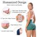 Posture Corrector Brace for Women - Adjustable Upper Back Support & Pain Relief (Pink Medium - Buy Online on GoSupps.com