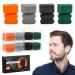 Pack of 8 Silicone Jawline Trainer - Jawline Trainer with 4 Resistance Levels Jaw Exerciser for Men Women Powerful Jaw Trainer for Beginners Advanced and Advanced Users