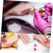 Milisten Glass Jar Candy Jar Decor Nail Art Accessories Nail Dish for Acrylic Nails Nail Cups Nail Dish with Lid Nail Art Liquid Holder Nail Art Dish Dappen Dish Castor Glass Heart-shaped 1 - Buy Online on GoSupps.com
