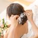 Flower Headband Bridal Headbands Wedding Rhinestone Bride Hair Clip Handmade Floral Headpiece Bridesmaid Party Hair Accessories for Women Girls (Gold) - Buy Online on GoSupps.com