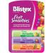 Blistex Fruit Smoothies Lip Moisturizers 3 Sticks 0.10 oz each