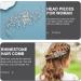 Abaodam Piece Wedding Hair Accessories Wedding Hair Clip Rhinestone Hair Clips Gold Hair Clips Bridal Hair Accessories Hair Comb Wedding Side Hair Comb Rhinestones Bride Headband Girl - Buy Online on GoSupps.com