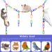 Bissap Plastic Chain Links Birds 250pcs - Mix Color Rainbow DIY C-Clips for Swing Climbing Cage Toys - Ideal for Sugar Gliders, Rats, Parrots, Birds - Children's Learning Toy - Buy Online on GoSupps.com