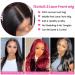 Teotuli 20 Inch Straight T Part Lace Front Wig | Pre Plucked HD Human Hair Wig for Black Women - Buy Online on GoSupps.com