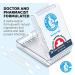 Dr. Piercing Aftercare Sensitive Skin Swabs - Natural Saline-Based Solution for Piercing Wounds - 36 Swabs with Storage Case - Buy Online on GoSupps.com
