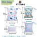 MIXIDON Waterproof Wet Bag for Swimsuits and Baby Items - Pattern 3 - Buy Online on GoSupps.com