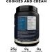 Revolution Nutrition High Whey Protein Powder Whey Isolate Gluten Free Lean Muscle Mass For Men & Women 25g of Protein Per Scoup 908 g 24 Servings (Cookies and Cream 2 Pound) Cookies and Cream 2 Pound - Buy Online on GoSupps.com