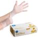 Medpride Vinyl Exam Gloves Small (100-Count) - Latex-Free, Disposable, Ultra-Strong, No Powder - Buy Online on GoSupps.com