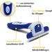 Thunderpaws Professional Fur Care Tool - De-Shedding Brush for Dogs & Cats | Best D-Shedz for All Fur Types & Sizes (Blue) - Buy Online on GoSupps.com