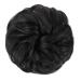 Messy Hair Bun Scrunchie Extension - Curly Wavy Updo for Women (Natural Black) - Buy Online on GoSupps.com