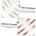 Didiseaon 24 Pcs Imitation Eco Eyebrow Sticker Hair Eyebrows Imitation Eyebrow Cosmetic 3d Transfer Stickers - Buy Online on GoSupps.com