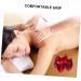 TOVINANNA Massage Tool Set - 2 PCS Deep Tissue Scraper & Body Massage Board for Muscle Relaxation - Flower Shape Resin Red  - Buy Online on GoSupps.com