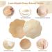 Okela Breast Lift Tape - Sweat Proof Instant Boobytape Lift for Athletic Support - Nude Lace Cover Included - Buy Online on GoSupps.com