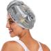 Funny Hand Drawn Doodle Dog Dry Hair Cap - Quick Drying Towel Set & Button Headband | Super Absorbent & Comfortable - Buy Online on GoSupps.com