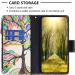 VQWQ Mobile Phone Case for Xiaomi Redmi Note 12 5G & Poco X5 - Protective Leather Zipper Map Case with Lanyard - Buy Online on GoSupps.com
