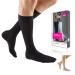 Plus for Men & Women 3040 mmHg Calf High w/Silicone Topband Open Toe