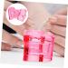 minkissy Diamond Dappen Dish Nail Dappen Dish Liquid Powder Crystal Cup Nail Liquid Bowl Nail Liquid Cup Nail Art Glass Cup Kickstand Glass Nail Dish Cup Nail Supplies Acrylic Crystal Glass Pink - Buy Online on GoSupps.com