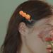 2 Pcs Mandarin Orange Hair Clips for Women and Girls - Cute Fruit Alligator Snap Clips for Trendy Hairstyles - Buy Online on GoSupps.com