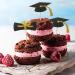 Honbay 24PCS Glitter Graduation Cupcake Toppers Graduation Cap and Diploma Cake Toppers Appetizer Picks Graduation Party Decorations for Celebration (2 Style) - Buy Online on GoSupps.com