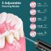 Cordless Water Flosser Oral Irrigator | 400ML Water Tank, 6 Jet Tips, 5 Modes | Teeth Braces Cleaner | Waterproof & Rechargeable - Buy Online on GoSupps.com