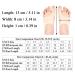 2-Piece Hallux Valgus Rail Set - Adjustable Toe Correction for Bunion Relief | Nylon & Spandex Convenient Daily Use - Buy Online on GoSupps.com