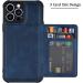 BRART Wallet Case for iPhone 13 Pro Max/13 Pro/13 with Credit Card Holder Premium Leather Magnetic Clasp Kickstand Shockproof Back Cover (Color : Blue Size : 13 6.1") 13 6.1" Blue - Buy Online on GoSupps.com