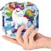 Unicorn Blue Sanitary Napkin Storage Bag for Girls First Period Pads Holder & Makeup Travel Bag - Buy Online on GoSupps.com