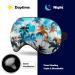 Colorful Tropical Trees Eye Mask for Sleeping Travel - Relaxing Blackout Sleep Mask for Shift Work, Office Nap, Stress Relief - Buy Online on GoSupps.com