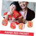 OKUMEYR 30pcs Chinese New Year Hong bao Gift Wallet Purse China Lai Si Feng Paper Paper Red Envelopes Money Packet Chinese Zodiac New Year's Bag New Year Items Lunar Calendar Pocket Assorted Color 16X9X0.2CM - Buy Online on GoSupps.com