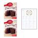 Cake Mix Bundle which Contains Betty Crocker Devil's Food Chocolate Cake Mix 425g - Pack of 2 with Grocery List Card