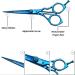 Glamified Glam Blue 6'' Hairdressing Scissors Professional Hairdressers Scissors Barber Scissors for Hair Cutting RightHand Hair Cutting Scissors Sharp Blades Hair Scissors for Women Men & Kids. - Buy Online on GoSupps.com