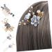 FRCOLOR 10 Sets Bridal Headwear Wedding Hair Clips for Brides Rhinestone Hair Accessories Bridal Hair Accessories Pearl Hair Comb Pearls Hair Combs Aquamarine Wedding Dress Bridesmaid - Buy Online on GoSupps.com