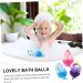 9 Pcs Cute Animal Bath Balls & Loufas - Mesh Shower Sponge Pouf for Skin Cleaning & Scrubbing - Buy Online on GoSupps.com