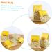 JECOMPRIS 50pcs Popcorn Bag Popcorn+snack+bags Candy Nativity Accessories Bulk Gift Bags Snacks Container Party Popcorn Boxes Bulk Popcorn Oil-proof Popcorn Pouch Paper Biscuit Packing Bag 29X15.5X8CM Yellow - Buy Online on GoSupps.com