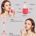 Facial Skincare Ice Roller Mold - Enhance Glow & Reduce Fine Lines | Oval Pink Set for Radiant Skin - Buy Online on GoSupps.com