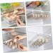 LABRIMP Fridge Egg Drawer Drawer Egg Crisper Eggs Fridge Egg Holder for Refrigerator Egg Carrier Egg Rack Food re-usable - Buy Online on GoSupps.com