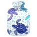 Hot water bottles with cover turtle hot water bag for pain relief neck and shoulder pain heating bag 2 liters