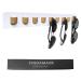 Findamaz glasses storage several glasses glasses holders wall glasses stand/sunglasses Organizer wood to hang the glasses glasses display white