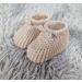 Royal Icon Baby Booties 0-3 Months - Cozy and Secure Infant Slippers - Unisex Newborn Baby Boots - Coffee Brown - Buy Online on GoSupps.com