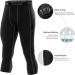 Runhit Men's Compression 3/4 Pants with Pockets 2 Pack - Black & Gray, Medium - Buy Online on GoSupps.com