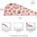 Shop Pink Strawberry Cakes Hair Towel 2 Pack - Super Absorbent Quick Dry Hair Turbans for Women & Girls - Buy Online on GoSupps.com