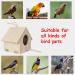 Tfwadmx Wooden Hanging Birdhouse for Garden Decor - Ideal Nest Box for Wren, Swallow, Sparrow, Hummingbird, Finch, Throstle - Buy Online on GoSupps.com
