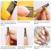 120 Pieces Self-Adhesive Nail Stencils | Golden Gel Nails & Extension Modeling Stencils - Shop Internationally - Buy Online on GoSupps.com