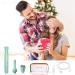 2 in 1 Electric Eyebrow Trimmer & Facial Hair Remover for Women | Painless Face Shaver | Rechargeable Epilator for Lips, Chin, Peach Fuzz | Green Case - Buy Online on GoSupps.com