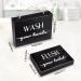 Set of 2 Black Farmhouse Bathroom Signs - Wash Hand & Flush Toilet Plaques for Rustic Wood Decor - Buy Online on GoSupps.com